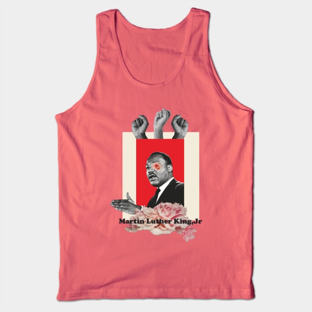Martin Luther King Tank Top by Verge of Puberty